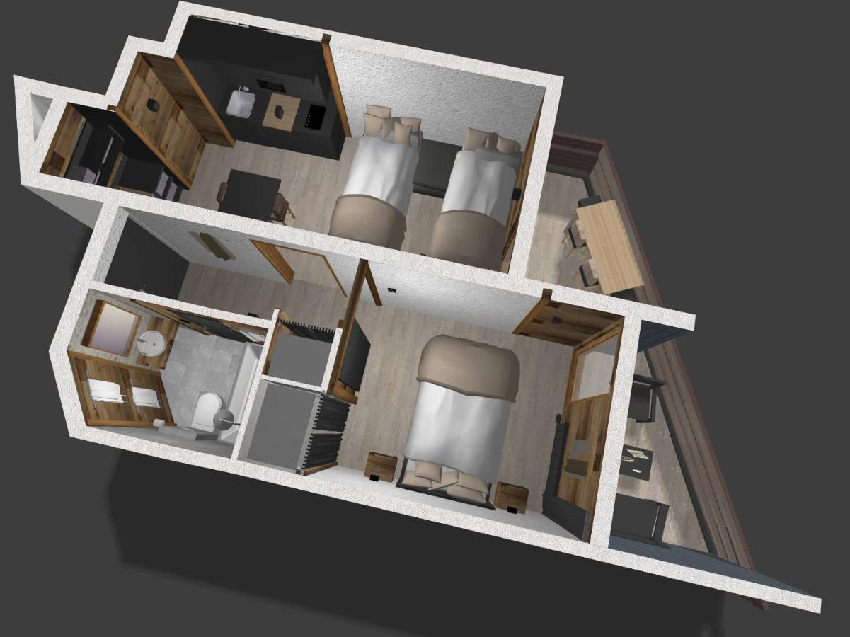 Les Cerfs - Appartement&Studio - Anzère Extérieur photo