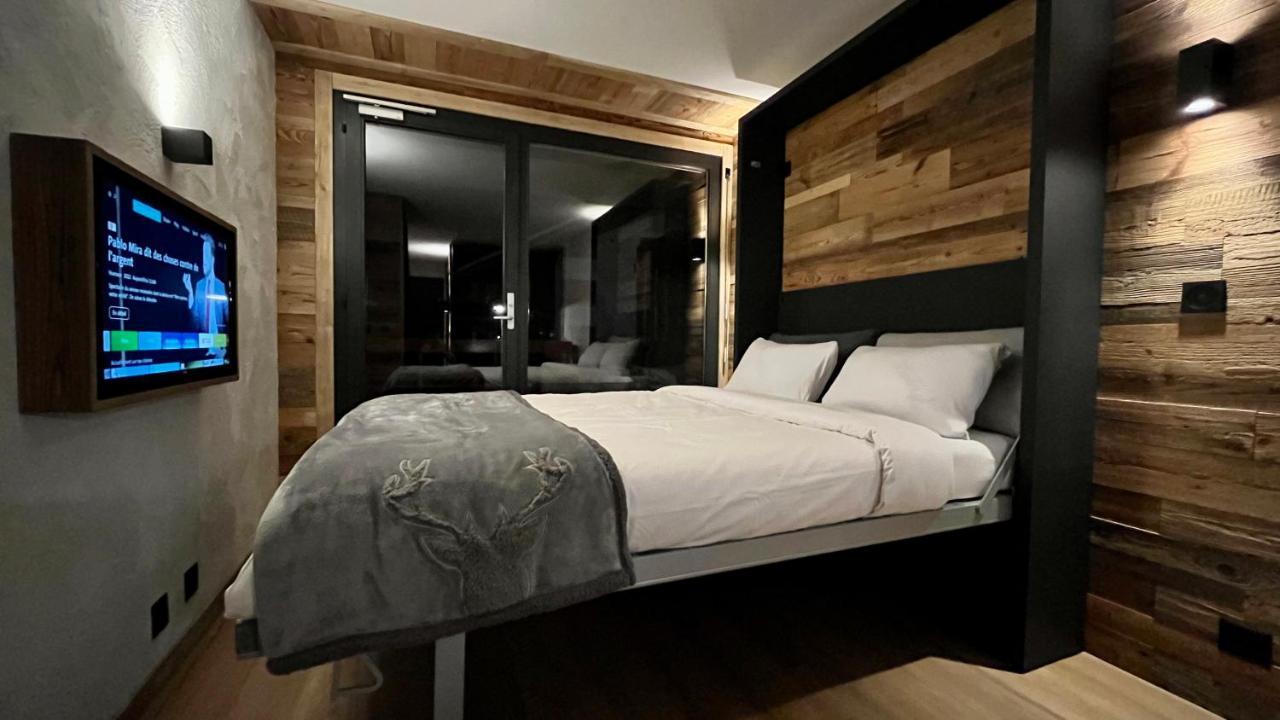 Les Cerfs - Appartement&Studio - Anzère Extérieur photo